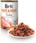 Brit Paté & Meat Turkey 400 g - Konzerva pro psy