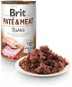 Brit Paté & Meat Rabbit 400 g  - Konzerva pro psy