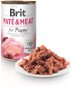 Canned Dog Food Brit Paté & Meat for Puppy 400g - Konzerva pro psy