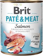 Brit Paté & Meat Salmon 800 g - Konzerva pre psov