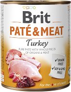 Brit Paté & Meat Turkey 800 g - Konzerva pre psov