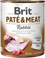 Canned Dog Food Brit Paté & Meat Rabbit 800g - Konzerva pro psy