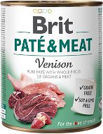 Brit Paté & Meat Venison 800 g - Konzerva pre psov