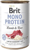Konzerva pre psov Brit Mono Protein lamb & brown rice 400 g - Konzerva pro psy