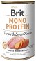 Konzerva pro psy Brit Mono Protein turkey & sweet potato 400 g  - Konzerva pro psy