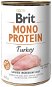 Brit Mono Protein turkey 400 g  - Konzerva pro psy