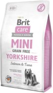 Granuly pre psov Brit Care mini grain free yorkshire 2 kg - Granule pro psy