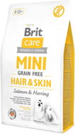 Granuly pre psov Brit Care mini grain free hair & skin 2 kg - Granule pro psy