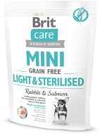 Brit Care mini grain free light & sterilised 400 g - Granuly pre psov