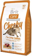 Brit Care Cat Cheeky I'm Living Outdoor 2 kg - Granule pre mačky
