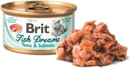 Brit Fish Dreams Tuna & Salmon 80 g - Konzerva pre mačky