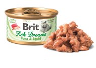 Brit Fish Dreams Tuna & Squid 80 g - Konzerva pre mačky