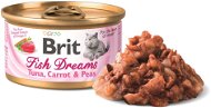 Brit Fish Dreams Tuna, Carrot & Pea 80 g - Konzerva pre mačky