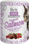 Maškrty pre mačky Brit Care Cat Snack Superfruits Salmon 100 g - Pamlsky pro kočky