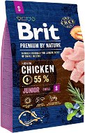 Brit Premium by Nature Junior S 3kg - Kibble for Puppies