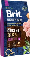 Dog Kibble Brit Premium by Nature Adult 8kg - Granule pro psy