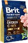 Granule pro štěňata Brit Premium by Nature Junior M 3 kg - Granule pro štěňata