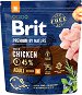 Granuly pre psov Brit Premium by Nature Adult M 1 kg - Granule pro psy