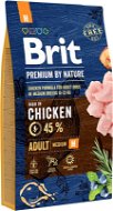 Granuly pre psov Brit Premium by Nature Adult M 8 kg - Granule pro psy