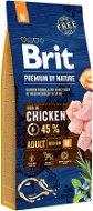 Dog Kibble Brit Premium by Nature Adult M 15kg - Granule pro psy