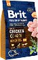 Brit Premium by Nature Senior S+M 3 kg - Granule pro psy