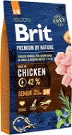 Dog Kibble Brit Premium by Nature Senior S+M 8kg - Granule pro psy