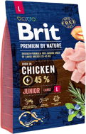 Brit Premium by Nature Junior L 3kg - Kibble for Puppies