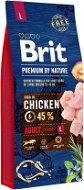 Brit Premium by Nature Adult L 15 kg - Granule pro psy