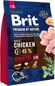 Dog Kibble Brit Premium by Nature Senior L+XL 3kg - Granule pro psy
