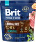 Dog Kibble Brit Premium by Nature Sensitive Lamb 1kg - Granule pro psy