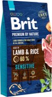 Granuly pre psov Brit Premium by Nature Sensitive Lamb 8 kg - Granule pro psy