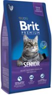 Brit Premium Cat Senior 8 kg - Granule pre mačky