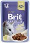 Brit Premium Cat Delicate Fillets in Jelly with Beef 85 g - Kapsička pre mačky