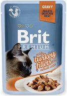 Brit Premium Cat Delicate Fillets in Gravy with Turkey 85g - Cat Food Pouch