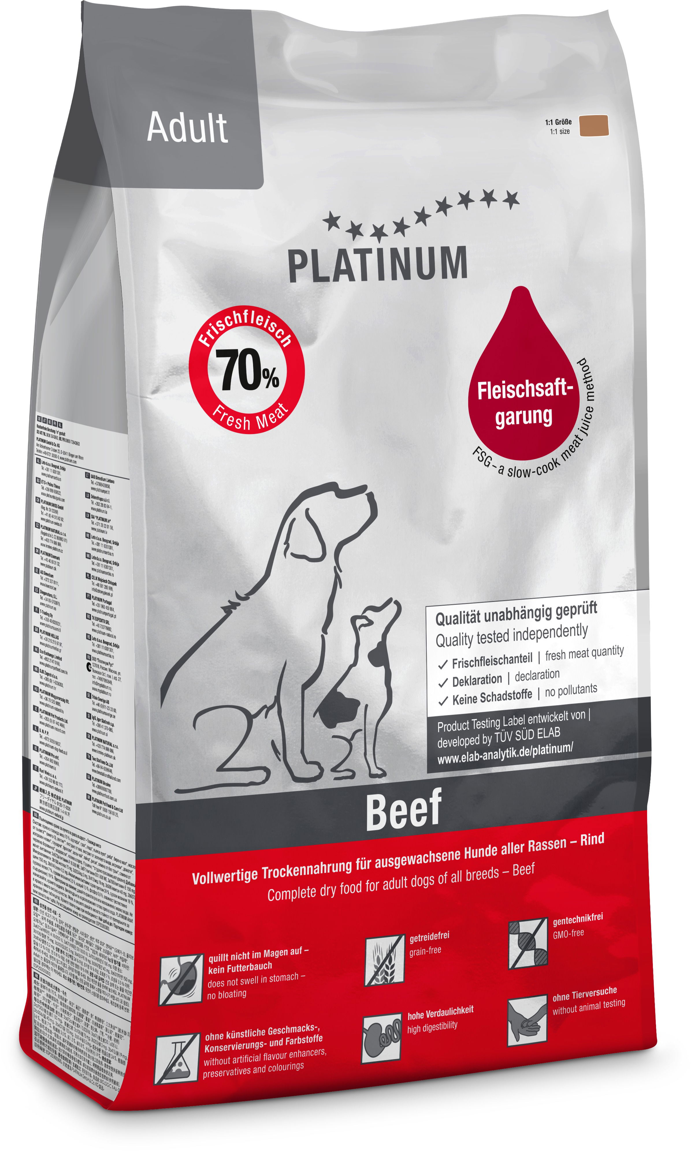 Platinum natural 2024 pet food care