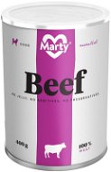 MARTY Essential pre psov 100 % mäso – hovädzie 400 g - Konzerva pre psov