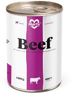 MARTY Essential for Dogs 100% Meat - beef 1200g - Canned Dog Food