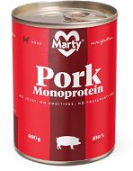 MARTY Monoprotein 100% Meat - pork 400g - Canned Dog Food