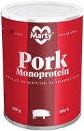 MARTY Monoprotein 100% maso vepřové 400 g - Konzerva pro psy