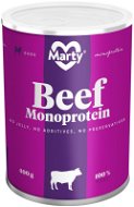 MARTY Monoprotein 100% maso hovězí 400 g - Konzerva pro psy