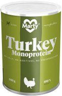 MARTY Monoprotein 100 % mäso – morčacie 400 g - Konzerva pre psov