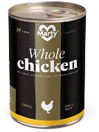 MARTY Signature 100 % mäso – celé kurča 1200 g - Konzerva pre psov