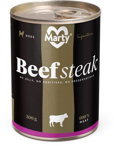 MARTY Signature Hovězí steak 300 g - Konzerva pro psy - Hlavní obrázek