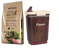 Fitmin cat Purity Senior - 10 kg + Barel na krmivo 50 l zdarma - Sada krmiva