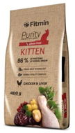 Fitmin Purity Kitten s čerstvým kuracím a pečeňou pre mačiatka 400 g - Granule pre mačiatka