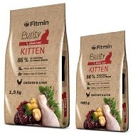 Fitmin cat Purity Kitten - 1,5 kg + 400 g zdarma - Sada