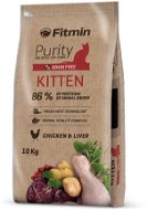 Fitmin Purity Kitten s čerstvým kuracím a pečeňou pre mačiatka 10 kg - Granule pre mačiatka