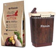 Fitmin cat Purity Kitten 10 kg + Barel na granuly 10 l - Granule pre mačiatka