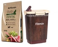 Fitmin cat Purity Dental - 10 kg + Barel na krmivo 50 l zdarma - Sada krmiva
