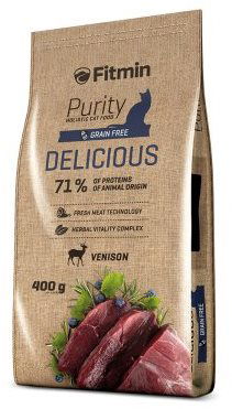 Fitmin Purity Cat Delicious se zvěřinou pro vybíravé kočky 400 g - Granule pro kočky - Hlavní obrázek